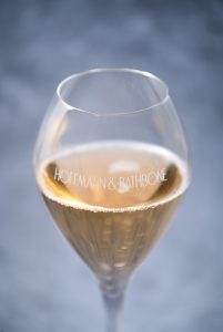 Hoffmann and Rathbone Wines Blanc de Blancs Glass Press
