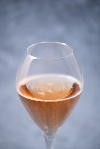 Hoffmann and Rathbone Wines Rosé Réserve Glass Press